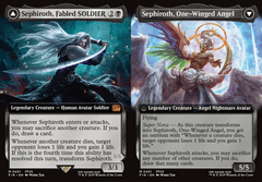 Sephiroth, Fabled SOLDIER // Sephiroth, One-Winged Angel - Foil - Extended Art